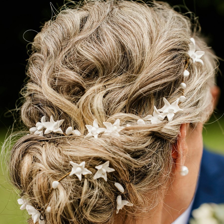 Hochsteckfrisur zur Hochzeit